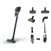 Samsung VS20C8524TBWA Jet 85 Complete Scopa Elettrica Senza Filo Multiciclonica 0.8 L 210 W 60 min 86 dB colore Nero e Blu