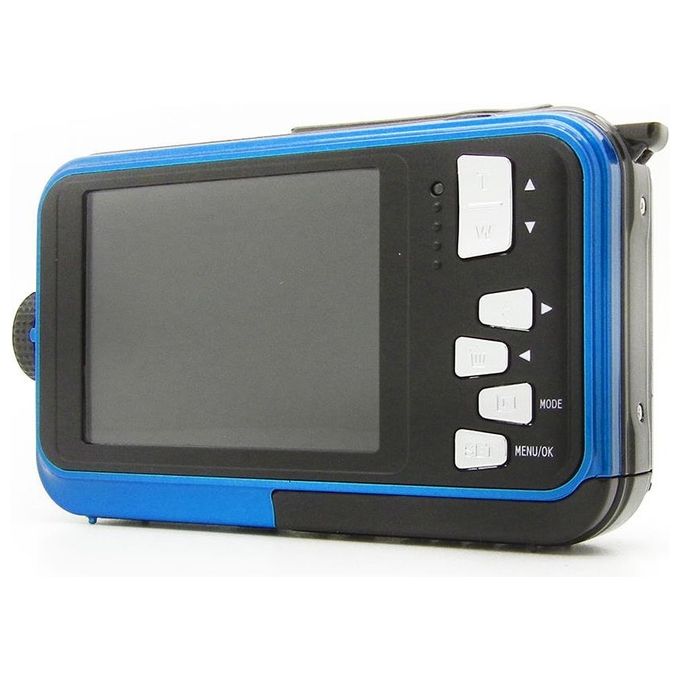 Easypix 10034 W3027 Wave Fotocamera Compatta 5 MP Full HD Impermeabile fino a 3 m colore Blu