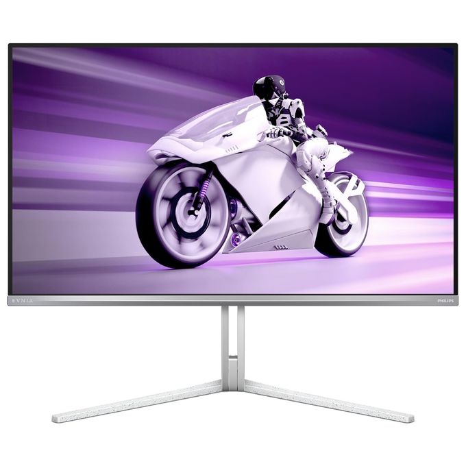 PHILIPS 32M2N8900-00 Evnia 8000 Monitor da Gaming 31.5'' QD-OLED 4K UHD 240Hz 0.03ms HDR400 TrueBlack USB-C Altoparlanti Integrati colore Bianco