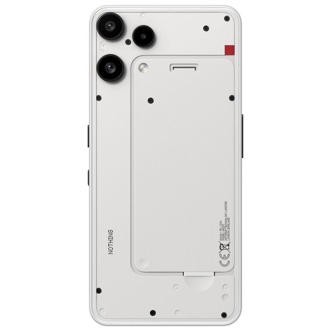 Nothing A10400248 Phone (3a) 8 GB 128 GB 5G Smartphone AMOLED 6.77'' 5000 mAh 33W colore Bianco