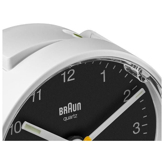 Braun BC 01 WB Sveglia al Quarzo Bianco