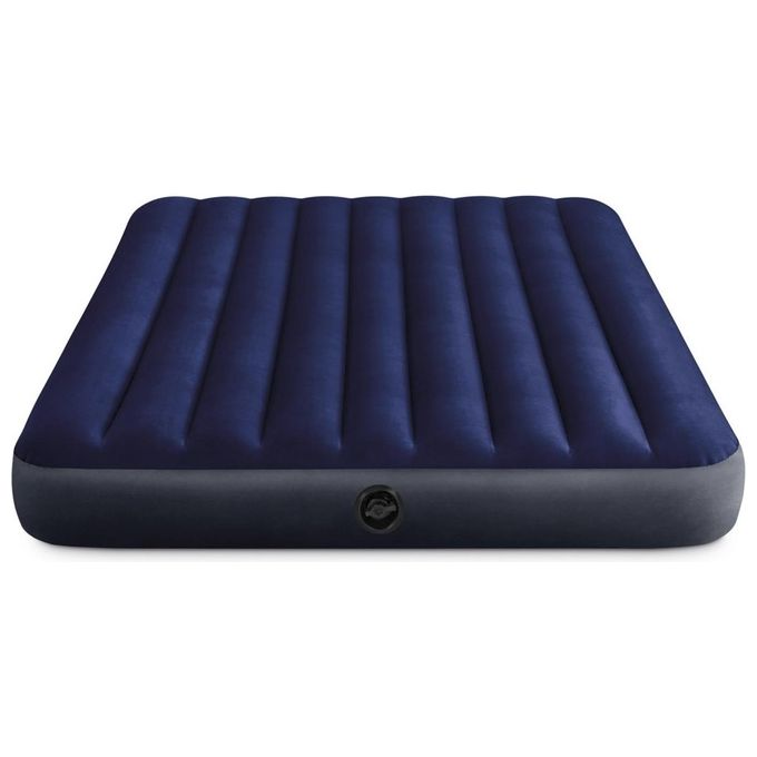 Intex DuraBeam Classic Downy Queen Materasso Matrimoniale 152x203x25cm con Tecnologia Fiber Tech