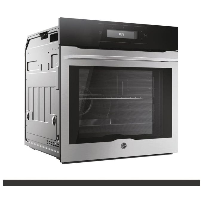 Hoover HOC5B747INWF H-OVEN 500 Forno da incasso multifunzione 70 L Classe A+ con pulizia pirolitica grill ventilato e connettivita' Wi-Fi Bluetooth (59.5x59.5x56.8 cm) colore Acciaio inox
