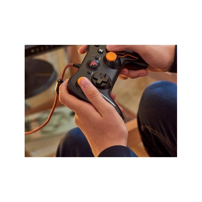 Controller GP XLD Pro eSport Edition Gamepad Nero-Arancione per PC