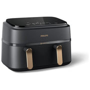 Philips NA352-00 Friggitrice ad aria 9 L 2750 W Doppio Cestello 8 Programmi Display LED colore Antracite