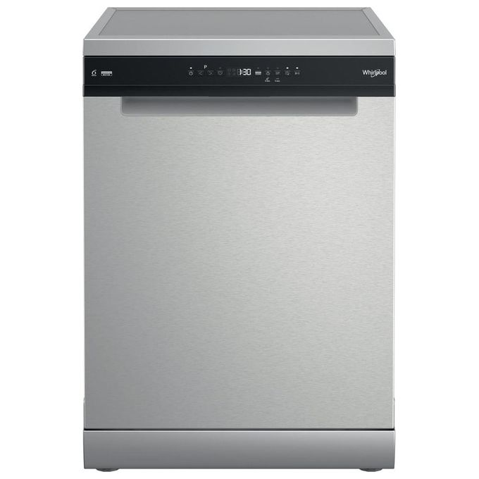 Whirlpool W7FHP43X MaxiSpace Lavastoviglie Libera Installazione 15 coperti Classe C 43 dB AquaStop (85x60x59 cm) colore Inox