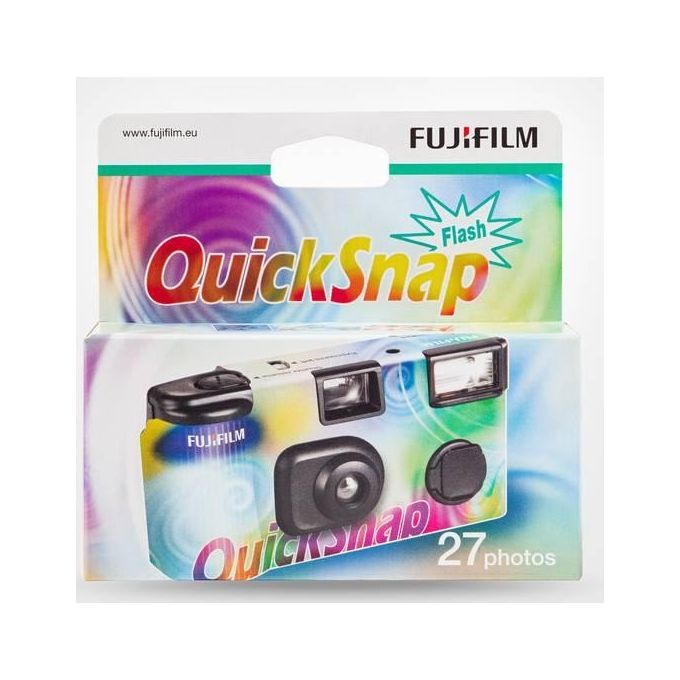 Fujifilm QuickSnap Fotocamera Usa e Getta con Flash 27 Foto