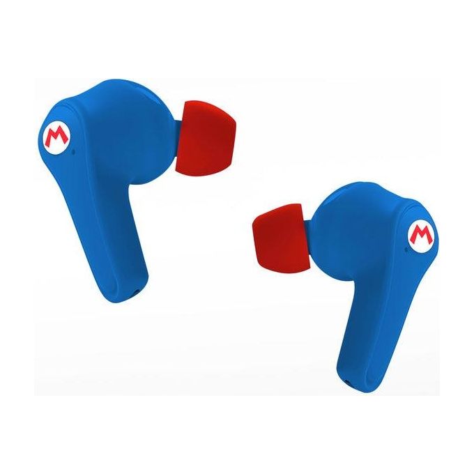 OTL Technologies SM0858 Super Mario Auricolari TWS In-ear Bluetooth 5.0 Microfono Integrato 25h Autonomia colore Blu