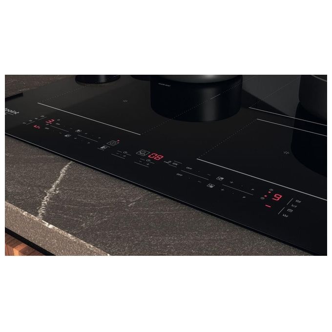 Hotpoint HB 4860C CPNE Piano cottura a induzione 59 cm 4 zone Flexi Duo Touch 7200 W colore Nero