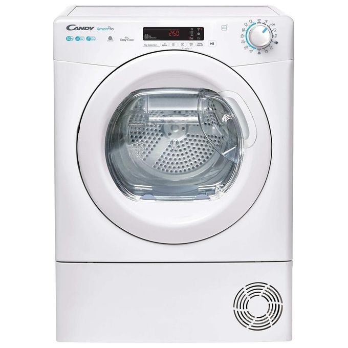 Candy CSOE H10A2DE-S Smart Pro Asciugatrice Pompa di Calore 10 Kg Classe E Wi-Fi Vapore 66 dB (85x60x61 cm) colore Bianco