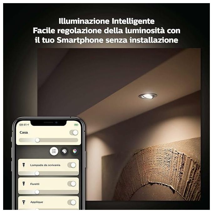 Philips Hue White 2 Lampadine E27 9.5W