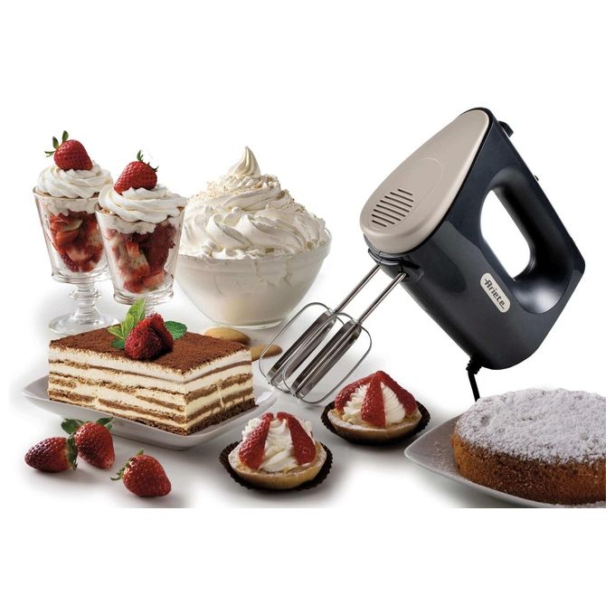 Ariete 1545 Breakfast Sbattitore 450W 5 Velocita' Dark e Sahara Grey