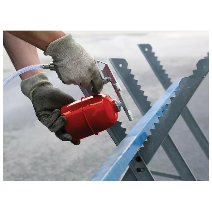 Einhell 4132776 Set di accessori per compressore 13 pezzi con tubo 10 m e attacco rapido pressione minima 8 bar colore Nero