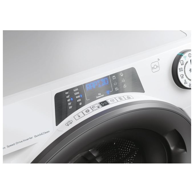 Candy RapidÓ PRO RP 6106BWMR8-S Lavatrice 10 kg 1600 Giri Caricamento Frontale Bianco