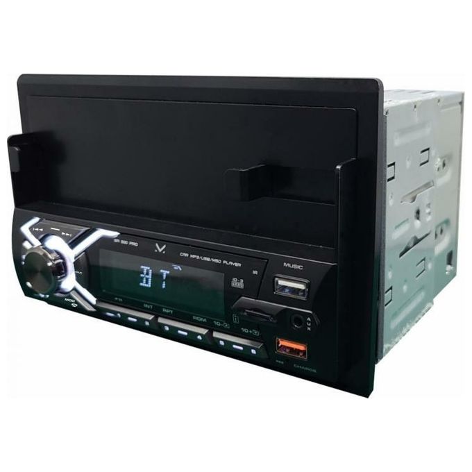 Majestic 011600 BK SA 600 PRO Sistema Audio Car 2 DIN 180 W Supporto Smartphone Integrato USB MicroSD AUX Telecomando colore Nero