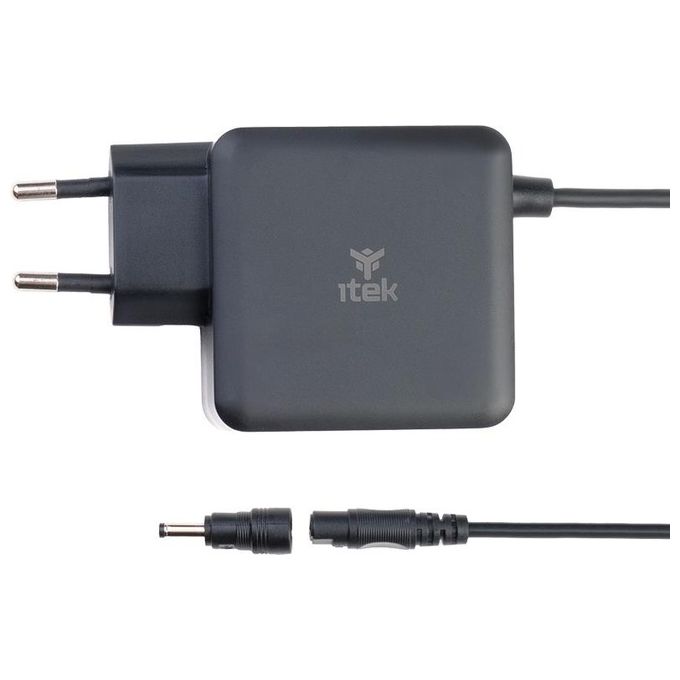 Itek ITNBAW65 Caricabatterie per Dispositivi Mobili Computer Portatile Nero Ac Interno