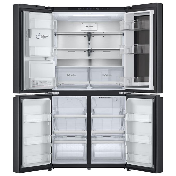 LG GMG960EVJE InstaView Frigorifero Multidoor 638 L 179 cm Classe E 40 dB No Frost Wi-Fi UVnano colore Nero