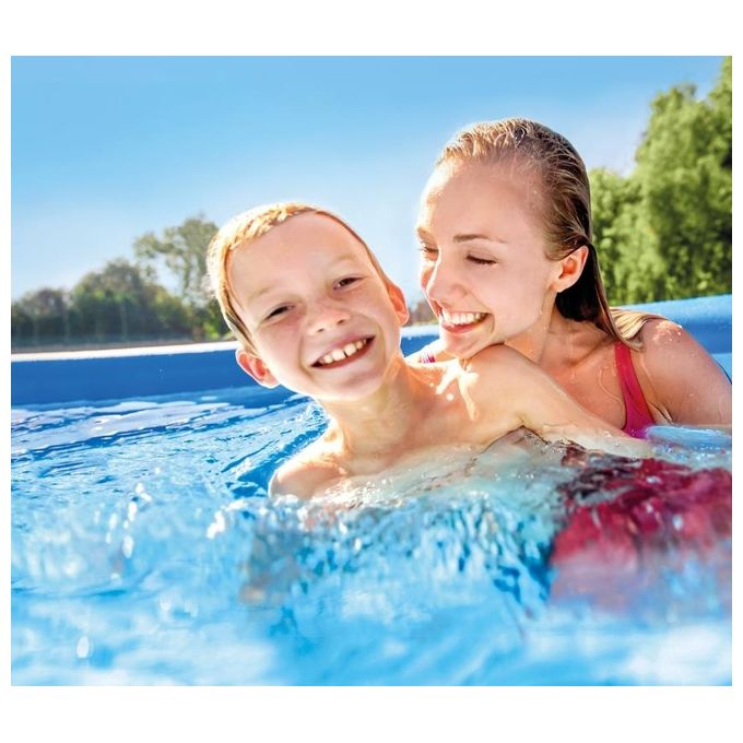 Intex 28106NP Easy Set Piscina Gonfiabile Rotonda 244x61 cm 1942 L colore Blu