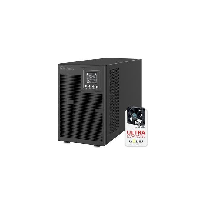 Atlantis A03-OP3002XLN LinePower 3002XLN UPS Gruppo di Continuita' Online Doppia Conversione 3000VA 2100W Tower Onda Sinusoidale Pura USB RS232