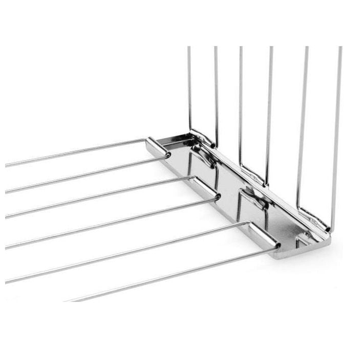 Solis 8003 Sandwich Toaster Tostapane 2 Fessure Extra Larghe 7 Livelli Doratura Funzione Turbo Funzione Bagel Inclusi 2 Morsetti per Panini colore Argento