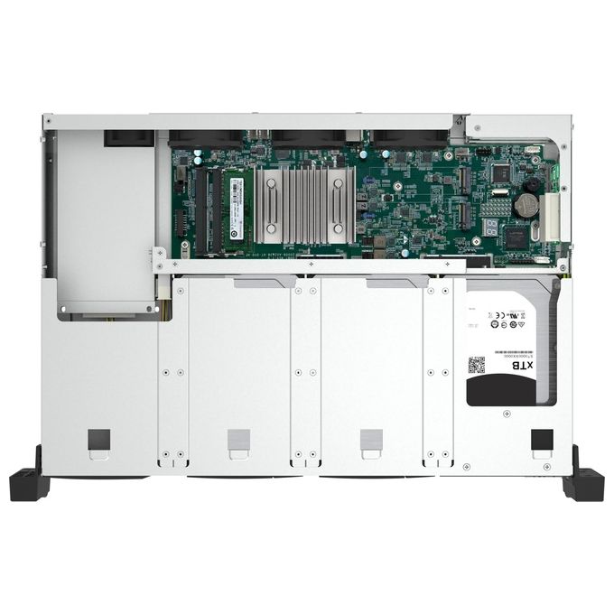 QNAP TS-855EU-8G TS-855eU NAS Rack 2U Intel Atom C5125 8 Core 8 GB DDR4 2 porte 2,5GbE colore Nero