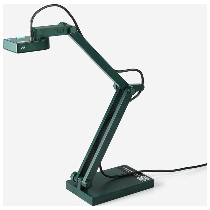 Ipevo 5-880-4-01-00 V4K Telecamera per documenti USB 8 MP risoluzione 3264 x 2448 pixel Full HD 30 fps colore Verde