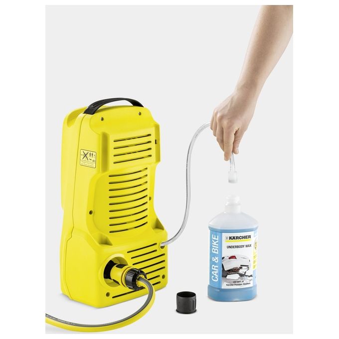 Kärcher K 2 COMPACT Idropulitrice Compatta 110 bar 360 l-h 1400 W Tubo 4 m colore Giallo
