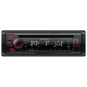 Kenwood, Autoradio, KDC-BT450DAB, Nero, 50 W, Bluetooth, DAB+