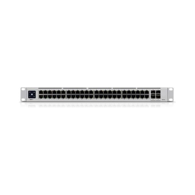Ubiquiti USW-PRO-48 UniFi Switch Gestito L2-L3 48 porte Gigabit Ethernet 4 porte SFP+ 176 Gbit-s Rack 1U colore Argento