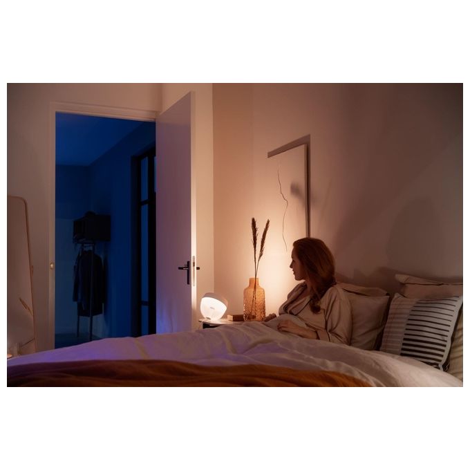 Philips Lampada da Tavolo Iris Hue White e Color Ambiance Illuminazione Intelligente e Versatile per Casa e Ufficio