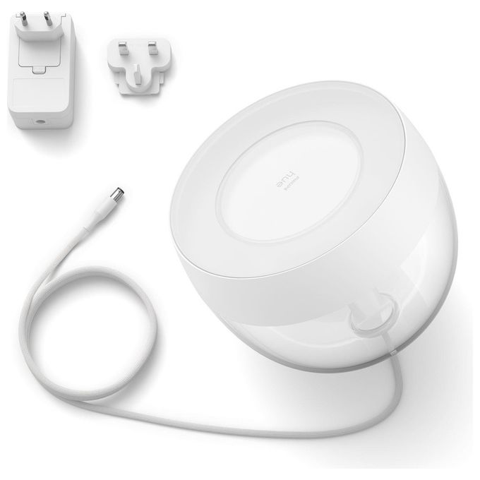 Philips Lampada da Tavolo Iris Hue White e Color Ambiance Illuminazione Intelligente e Versatile per Casa e Ufficio