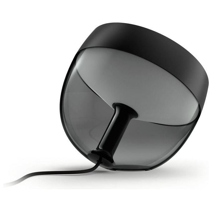 Philips by Signify 8719514264489 Philips Hue White and Color ambiance Lampada da tavolo Iris Lampada da tavolo intelligente LED Bluetooth Zigbee dimmerabile 570 lm colore Nero