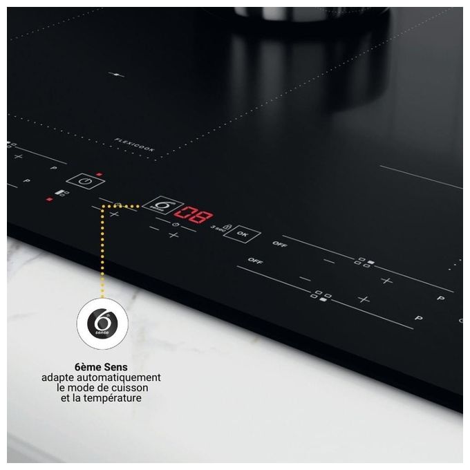Whirlpool WL B1160 BF Piano cottura a induzione 59 cm 4 zone FlexiCook controllo Touch 7200 W colore Nero