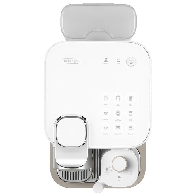 De'Longhi EN640.W Gran Lattissima – Macchina da caffe' a capsule Nespresso, 1 L, 19 bar, 1400 W, 9 bevande, colore Bianco