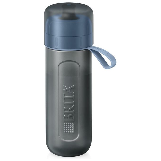 Brita borraccia filtrante Fill and Go Active Blu Scuro con 2 MicroDisc