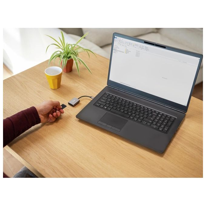 Trust Dalyx Lettore Rapido di Schede Usb Type-C Alluminio