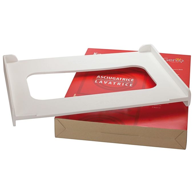 I-Genio 958IGENIO Kit di Sovrapposizione Universale per Lavatrice e Asciugatrice 60x45 cm (60x45 cm) colore Bianco