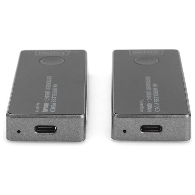 Digitus DS-55324 Set di estensori video wireless 4K 30 m USB-C HDMI 4K-30Hz colore Nero