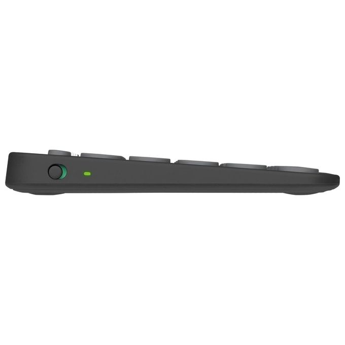 Logitech K380S Pebble Keys 2 Tastiera Wireless Bluetooth QWERTY Italiano Multi-Device Silenziosa colore Grafite