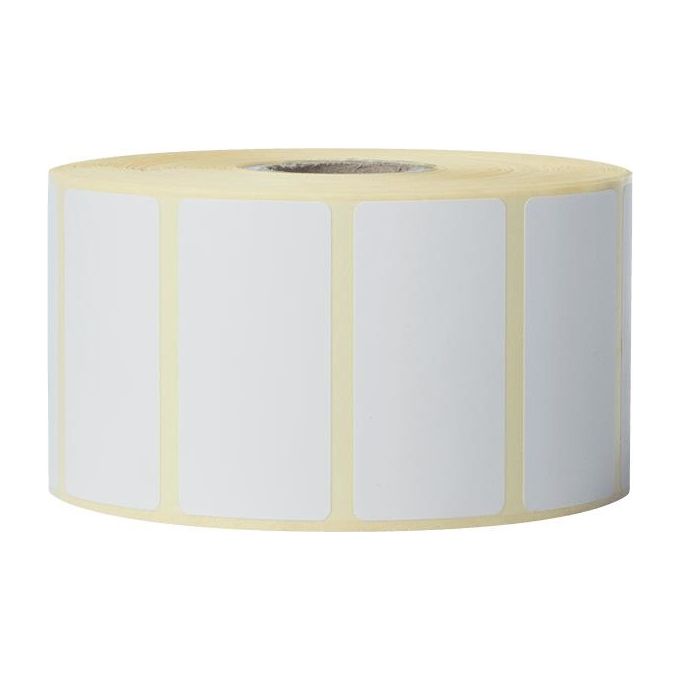 Brother BDE-1J026051-102 Etichette per Stampante Autoadesive Fustellate 51mm x 26mm Tecnologia Termica Diretta colore Bianco