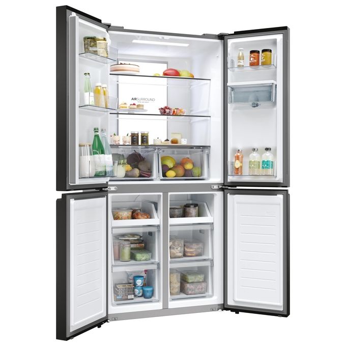 Haier HCR7818DWPT Cube 83 Serie 7 Frigorifero Multidoor 467 L 181 cm Classe D 35 dB No Frost Dispenser Acqua colore Nero