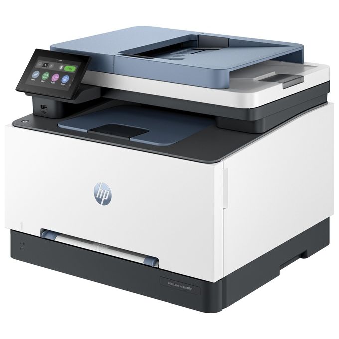 HP 499Q7F Color LaserJet Pro Stampante multifunzione 3302fdn Laser A4 colore 25 ppm 600 x 600 DPI ADF Fronte Retro LAN colore Blu