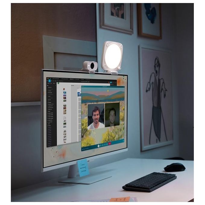 Elgato 20LAJ9901 Key Light Neo Pannello LED Bi-Colore 2900 K - 7000 K 1000 lumen USB-C Wi-Fi colore Bianco