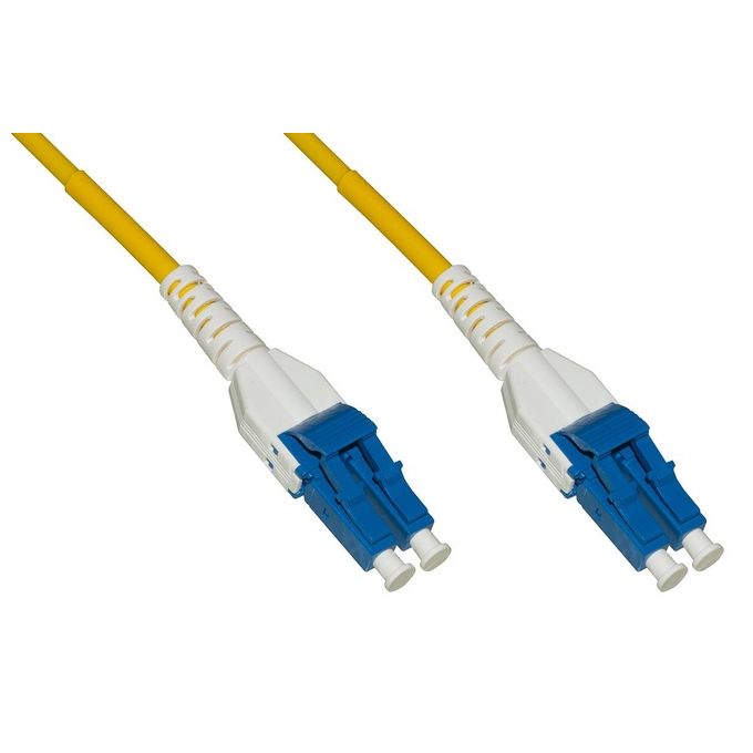 LINK cavo fibra ottica lc a lc singlemode duplex  9-125 mt.1 uniboot