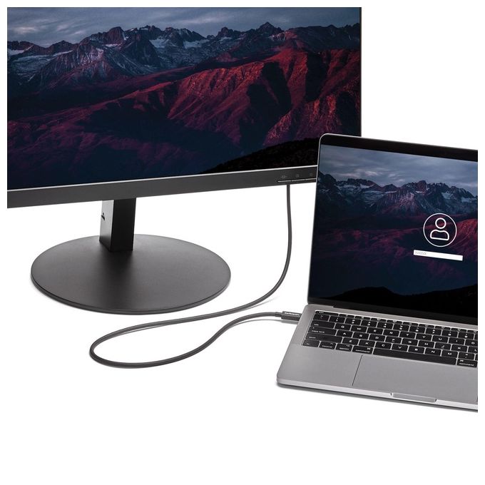 Startech cavo thunderbolt 3 usb-c (20gbps) da 1 m - compatibile con thunderbolt, usb e displayport - m-m