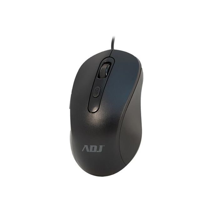 Adj Mouse Pure Evo Usb MO136 6 Tasti 3600 Dpi Tecnologia Ottica Nero