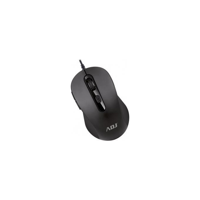 Adj Mouse Pure Evo Usb MO136 6 Tasti 3600 Dpi Tecnologia Ottica Nero