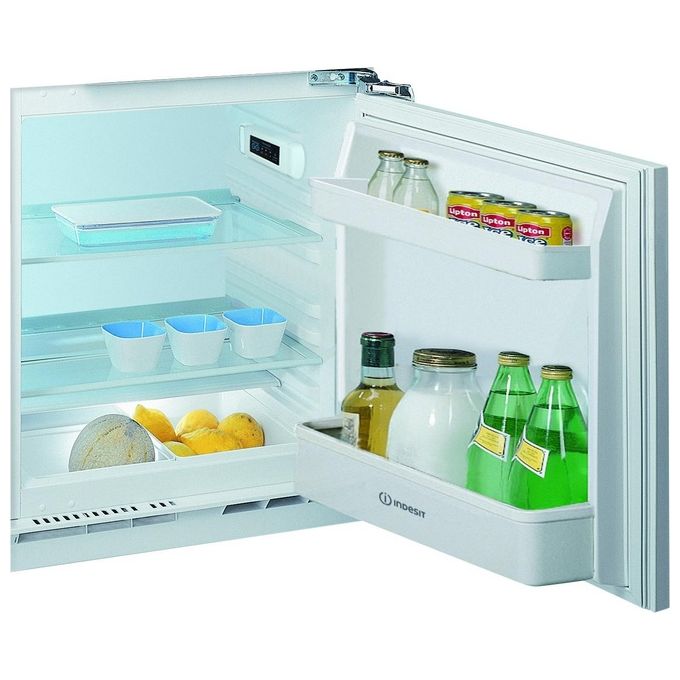 Indesit INBUL021 Frigorifero da Incasso Sottotavolo 144 L 82 cm Classe E 39 dB Porte Reversibili colore Grigio