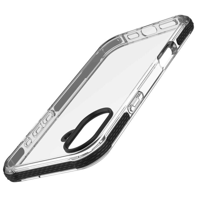 Cellular Line Cover per iPhone 16 Tetra Force Strong Guard Clear