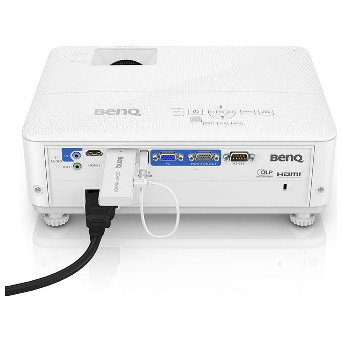 BenQ 9H.JLS77.14E TH585P Videoproiettore DLP Full HD 1080p 3500 ANSI lumen HDR Gaming 16ms Input Lag Altoparlante 10W colore Bianco